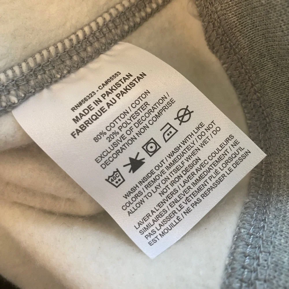 Nike Men's Grey Solo Swoosh Soft Fleece Crew Sweatshirt‎ 611467-063 Medium